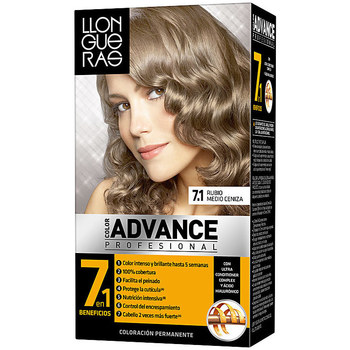 Beauty Haarfärbung Llongueras Color Advance 7,1-rubio Ceniza 