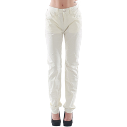 Kleidung Damen 5-Pocket-Hosen Fornarina FOR08007 Blanco roto