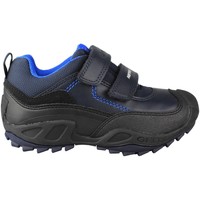 Schuhe Kinder Sneaker Low Geox JN SAVAGE DOBLE Blau