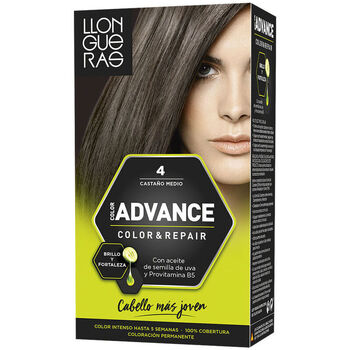 Beauty Haarfärbung Llongueras Color Advance 4-castaño Medio 