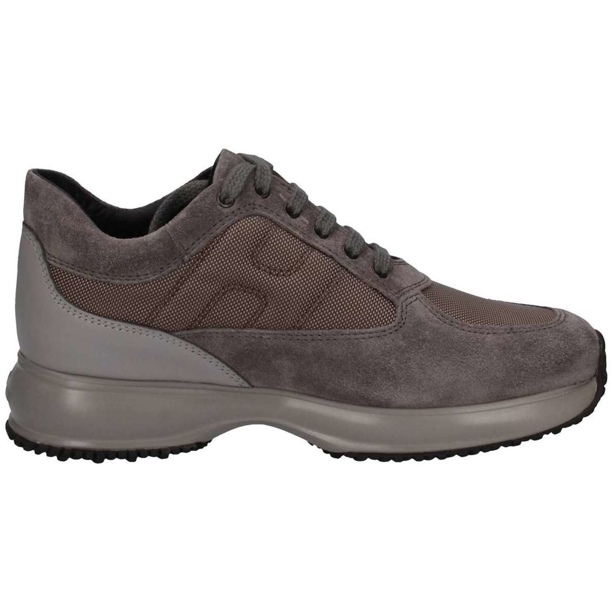 Schuhe Jungen Sneaker Low Hogan HXC00N0001EHBL296R Grau