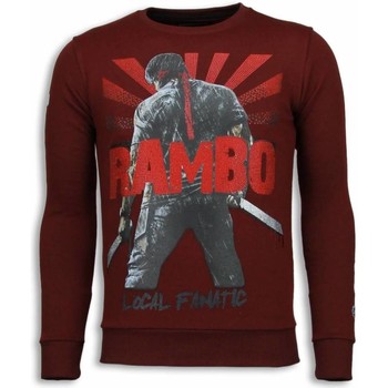 Kleidung Herren Sweatshirts Local Fanatic Rambo Strass Rot
