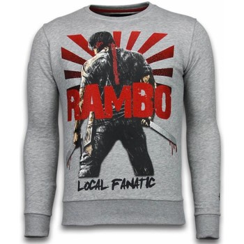 Kleidung Herren Sweatshirts Local Fanatic Rambo Strass Grau
