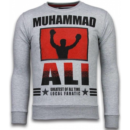 Kleidung Herren Sweatshirts Local Fanatic Muhammad Ali Strass Grau