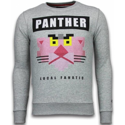 Kleidung Herren Sweatshirts Local Fanatic Panther Strass Grau