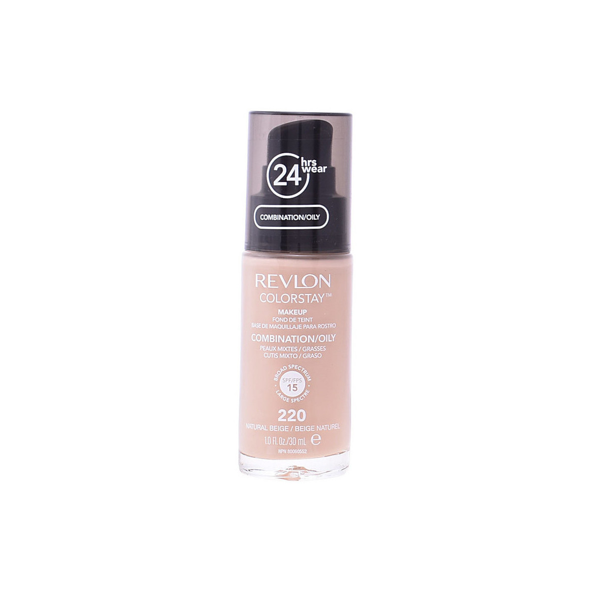 Beauty Make-up & Foundation  Revlon Colorstay Foundation Combination/oily Skin 220-naturl Beige 
