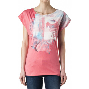 Kleidung Damen T-Shirts & Poloshirts Salsa T-shirt Femme Maiorca Rose Rosa