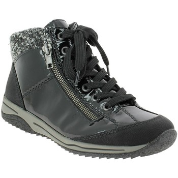 Schuhe Damen Low Boots Rieker L5223 Schwarz