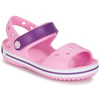 Schuhe Mädchen Sandalen / Sandaletten Crocs CROCBAND SANDAL Pink / Purpur