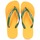 Schuhe Zehensandalen Havaianas BRAZIL LOGO Gelb