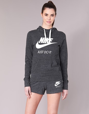 Kleidung Damen Sweatshirts Nike GYM VINTAGE HOODIE Grau