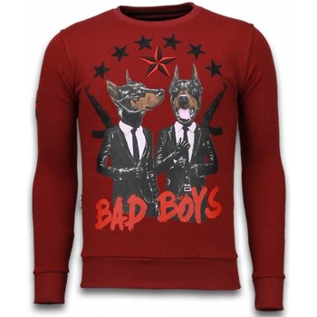 Kleidung Herren Sweatshirts Local Fanatic Bad Boys Strass Rot