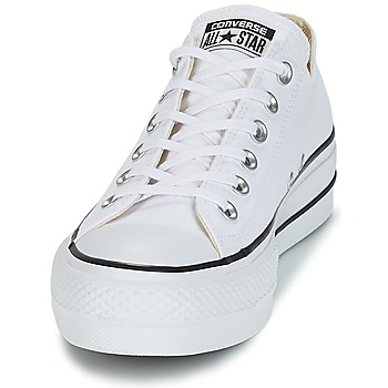 Converse Chuck Taylor All Star Lift Clean Ox Core Canvas Weiss