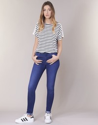 Kleidung Damen Röhrenjeans Pepe jeans REGENT Blau / Ce2 / Cristaux / Swarorsky