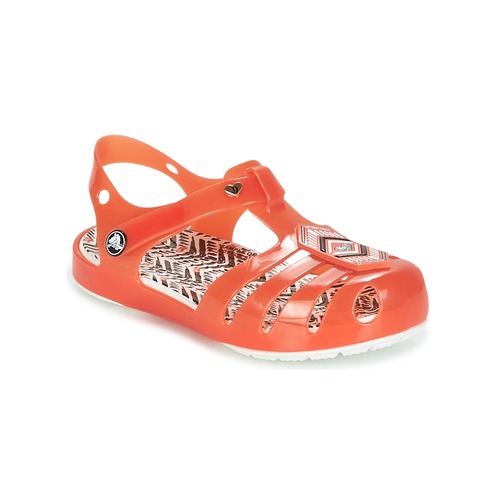 Schuhe Mädchen Pantoletten / Clogs Crocs DREW X CROCS ISABELLA SANDAL K Rot