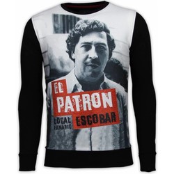Kleidung Herren Sweatshirts Local Fanatic El Patron Escobar Strass Schwarz