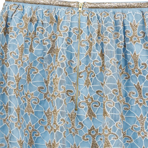 Manoush ARABESQUE Blau / Goldfarben