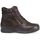 Schuhe Damen Low Boots Calzamedi DIABETIC ANKLE BOOTS SCALES W0684 Braun