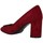 Schuhe Damen Pumps Paola Ghia 7710 Heels' Frau Bordeaux Rot