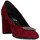 Schuhe Damen Pumps Paola Ghia 7710 Heels' Frau Bordeaux Rot