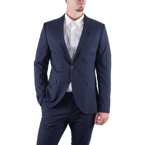 Kleidung Herren Jacken / Blazers Selected 16051230 Blau