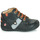 Schuhe Jungen Sneaker High GBB REGIS Schwarz / Orange