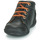 Schuhe Jungen Sneaker High GBB REGIS Schwarz / Orange