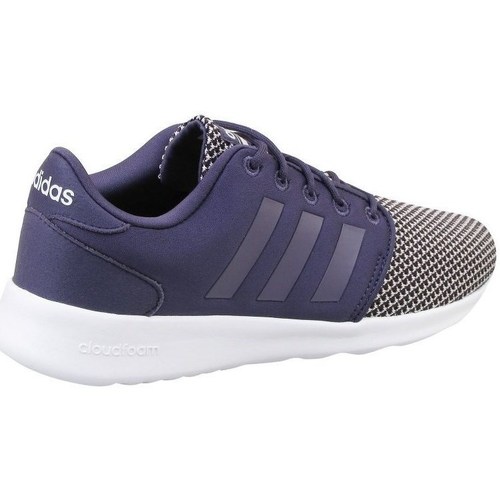 Schuhe Damen Laufschuhe adidas Originals CF QT Racer W Schwarz, Weiß, Blau