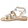 Schuhe Mädchen Sandalen / Sandaletten Mod'8 JADE Silbern
