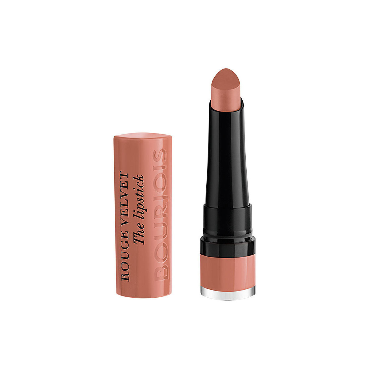 Beauty Damen Lippenstift Bourjois Rouge Velvet The Lipstick 01-hey Nude 