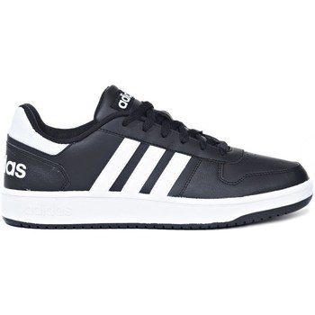 Schuhe Herren Sneaker Low adidas Originals Hoops 20 Schwarz