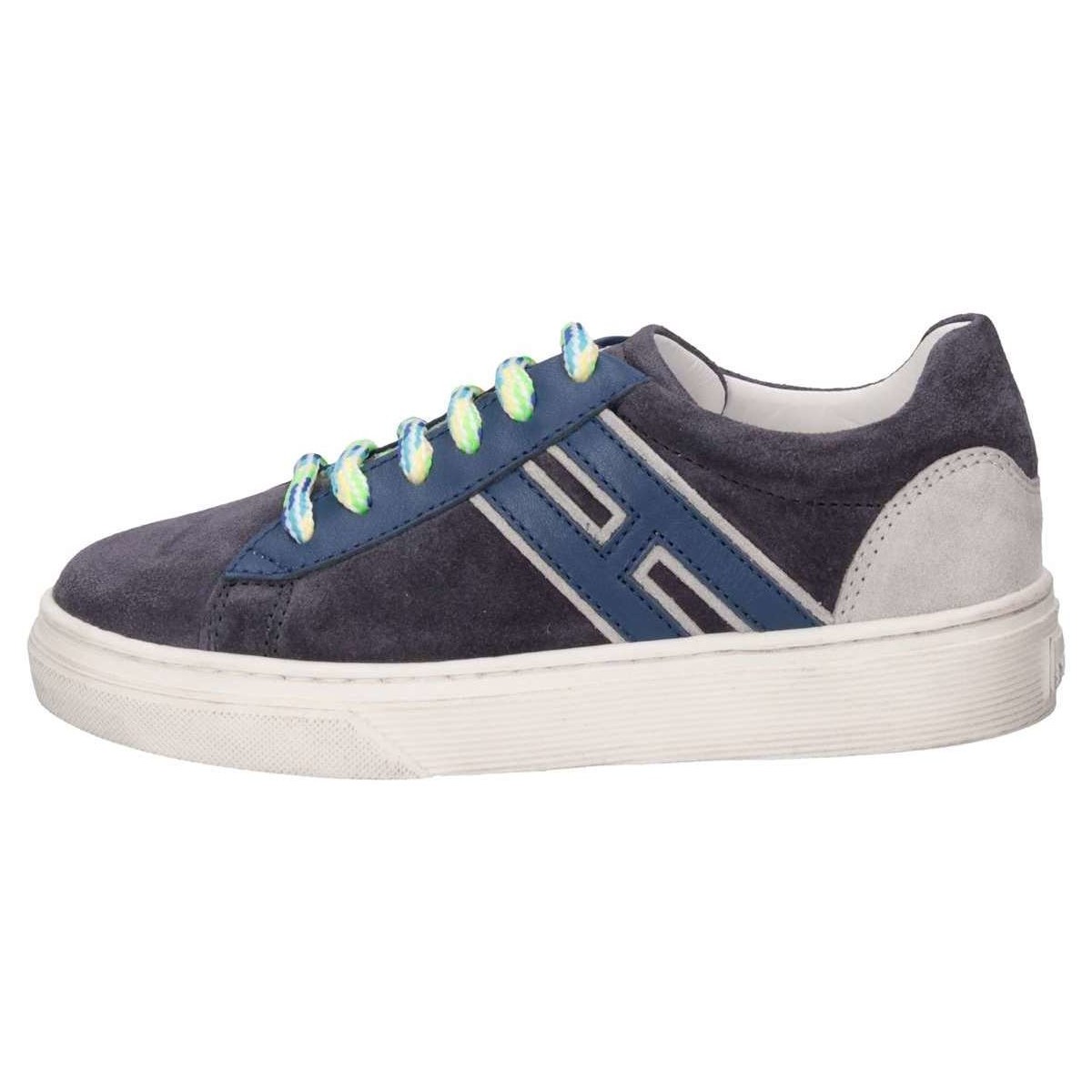 Schuhe Jungen Sneaker Low Hogan HXC3400K390HB90QBV Sneaker Kind blau Blau