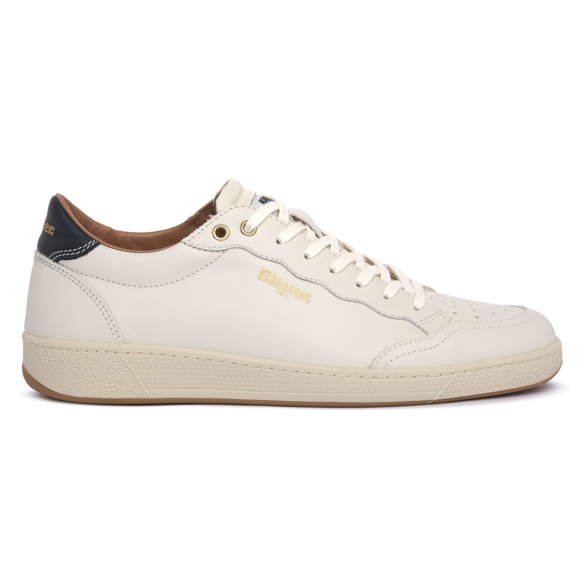 Schuhe Herren Sneaker Blauer 01 MURRAY WHITE Weiss