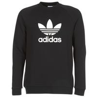 Kleidung Herren Sweatshirts adidas Originals TREFOIL CREW Schwarz