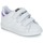 Schuhe Mädchen Sneaker Low adidas Originals STAN SMITH CF I Weiss / Silbern