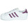 Schuhe Damen Sneaker Low adidas Originals SUPERSTAR W Weiss / Violett