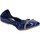 Schuhe Damen Ballerinas Crown BZ948 Blau