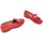 Schuhe Damen Derby-Schuhe & Richelieu Sabrinas Damen Slipper Rot