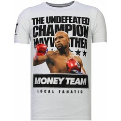 Kleidung Herren T-Shirts Local Fanatic Money Team Champ Strass Weiß