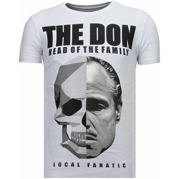 Local Fanatic The Don Skull Strass Weiss