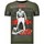 Kleidung Herren T-Shirts Local Fanatic Greatest Of All Time Strass Grün