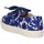 Schuhe Mädchen Sneaker Low Pe'pe' Pe'pe' 00106 ANEM Sneaker Kind Weiß / Blau Multicolor