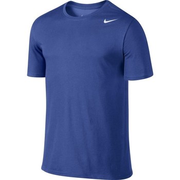 Kleidung Herren T-Shirts Nike Dri Fit Version 2 Blau
