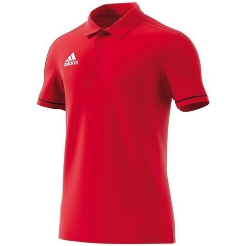 Kleidung Herren T-Shirts adidas Originals Polo Tiro 17 Rot