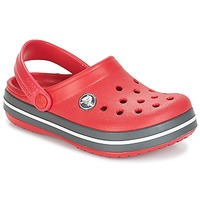 Schuhe Kinder Pantoletten / Clogs Crocs CROCBAND CLOG KIDS Rot