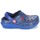Schuhe Kinder Pantoletten / Clogs Crocs CLASSIC LINED GRAPHIC CLOG K Blau