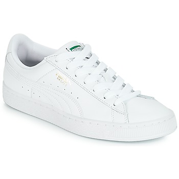 Schuhe Sneaker Low Puma BASKET CLASSIC LFS.WHT Weiss