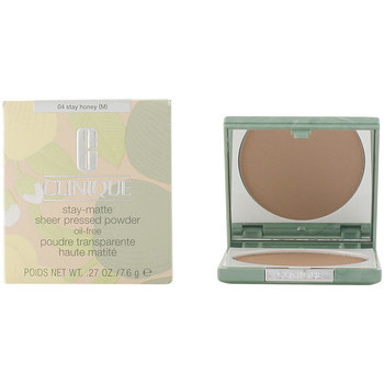 Beauty Damen Make-up & Foundation  Clinique Stay Matte Sheer Pressed Powder 04-stay Honey 