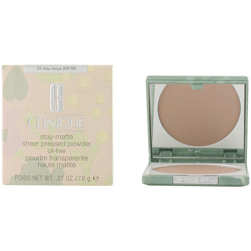 Beauty Blush & Puder Clinique Stay Matte Sheer Puder 03-stay Beige 7,6 Gr 