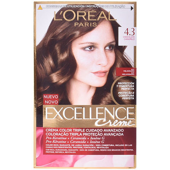 L'oréal  Accessoires Haare Excellence Creme Tinte 4,3 Chocolate Caramelo